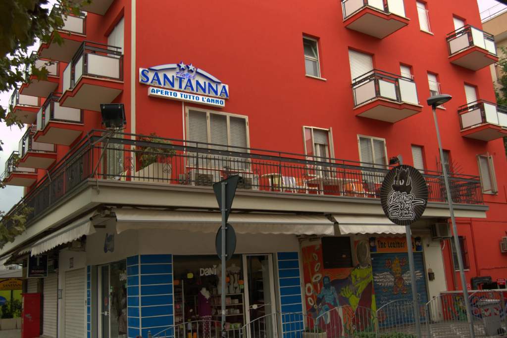 Hotel Villa Santanna Rimini Exterior photo